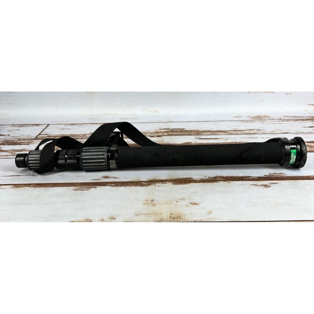 Velbon Neo Pod 6 Carbon Fiber Camera Monopod Pole Only Headless Support Used